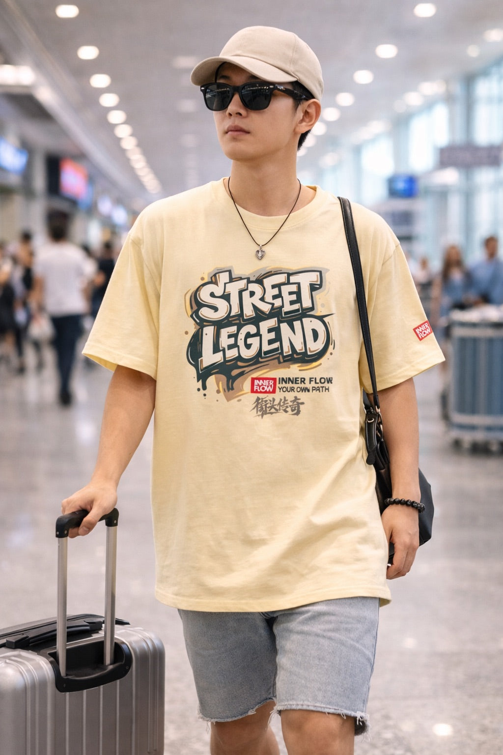 Street Legend Graphic Tee | Skate wear Urban Graffiti Style-Cat Lover