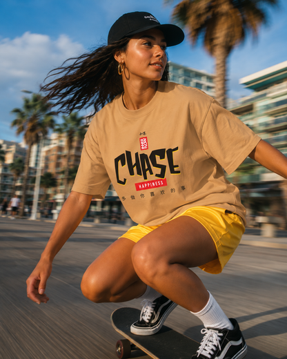 Chase Streetwear Character Tee | Graphic T-Shirt, Asian Typography