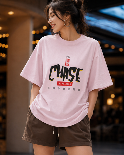 Chase Streetwear Character Tee | Graphic T-Shirt, Asian Typography