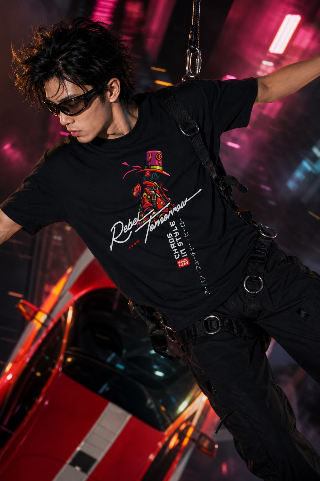 Ritual Performance Illustration T-Shirt | Streetwear Anime Graphic