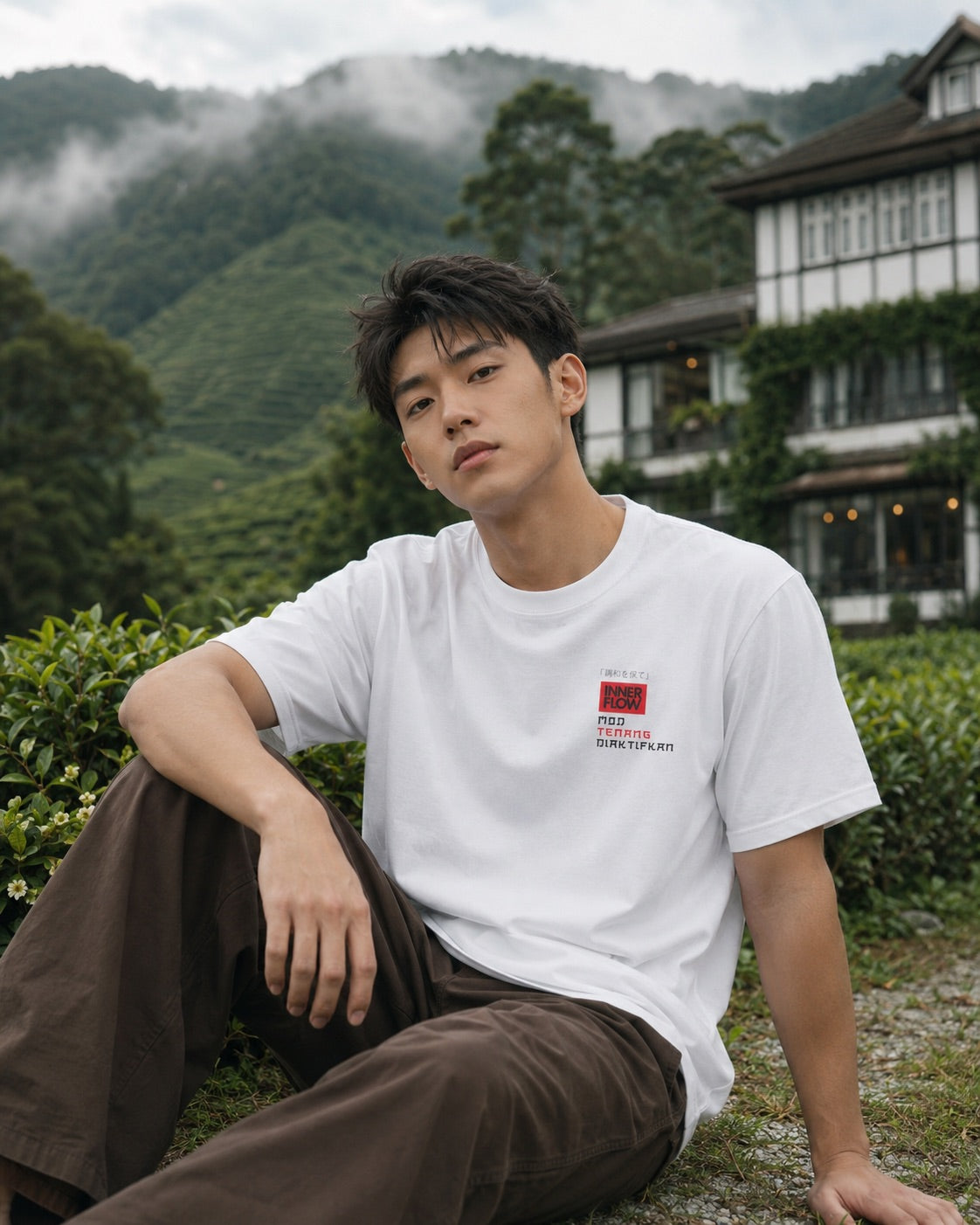 Inner Flow – Warrior of Balance Graphic T-Shirt
