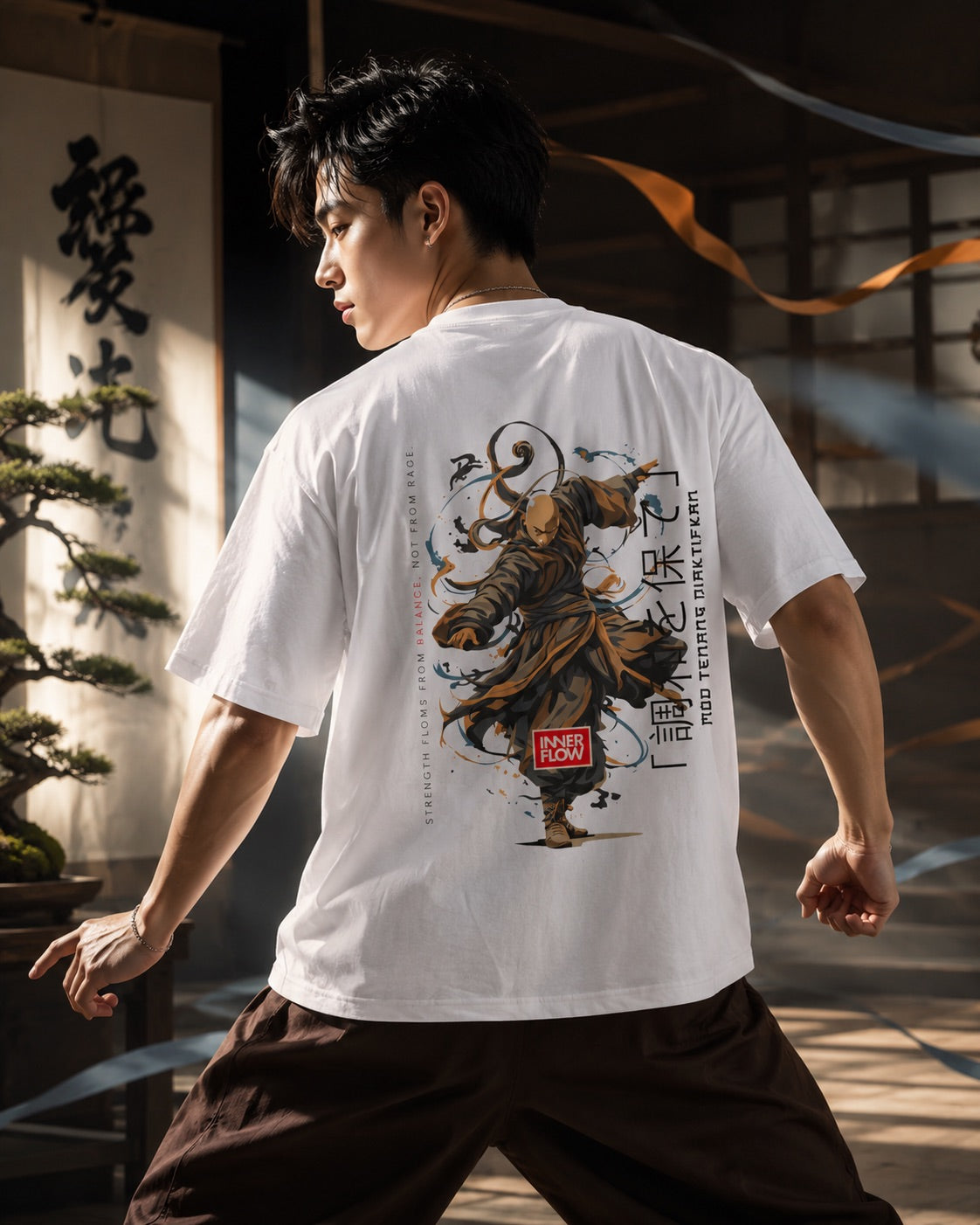 Inner Flow – Warrior of Balance Graphic T-Shirt