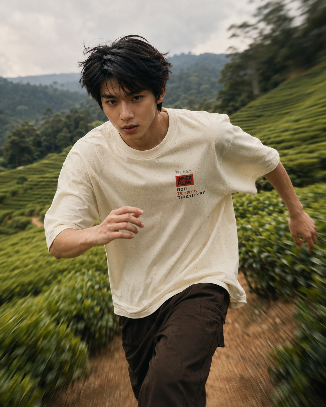 Inner Flow – Warrior of Balance Graphic T-Shirt