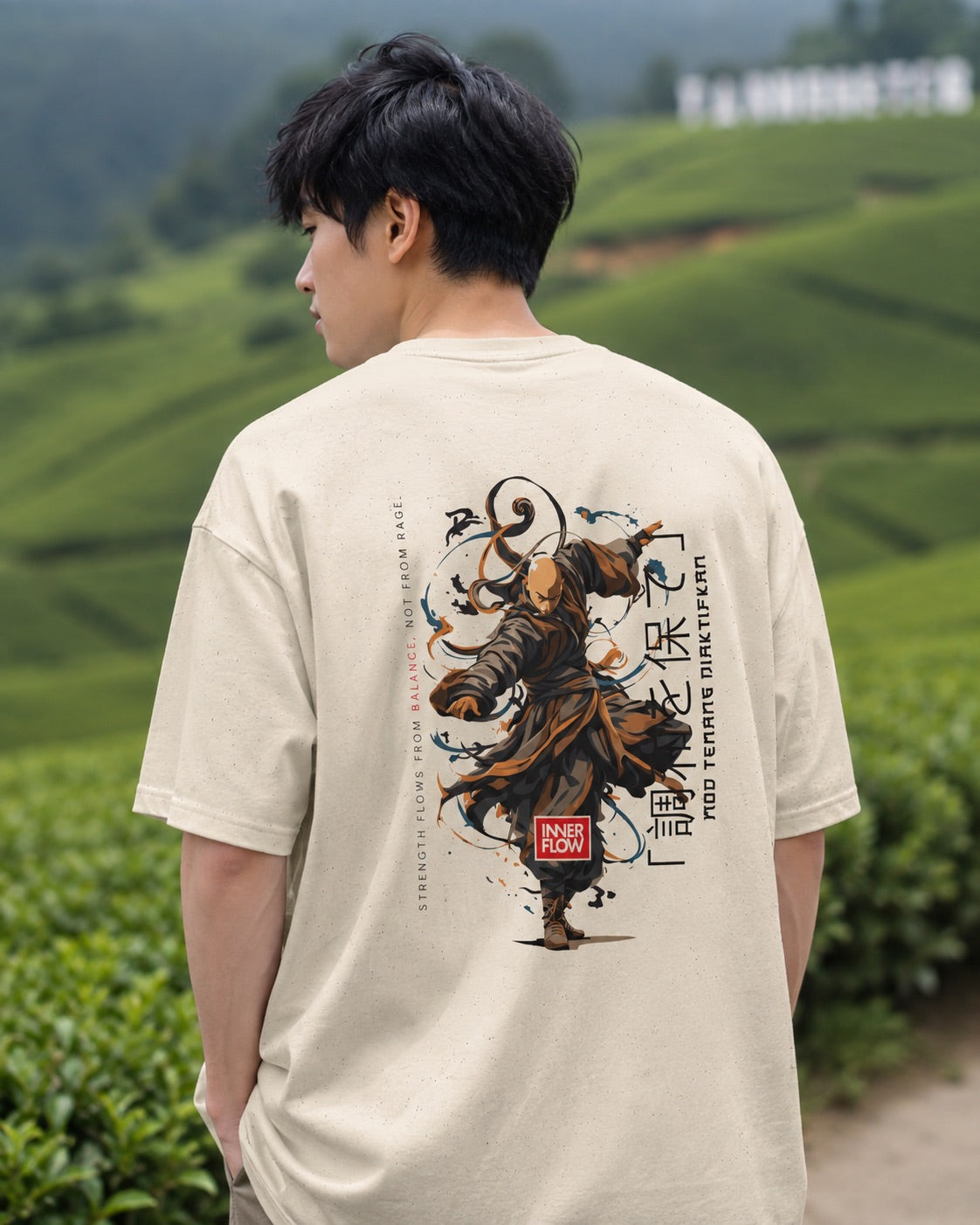 Inner Flow – Warrior of Balance Graphic T-Shirt
