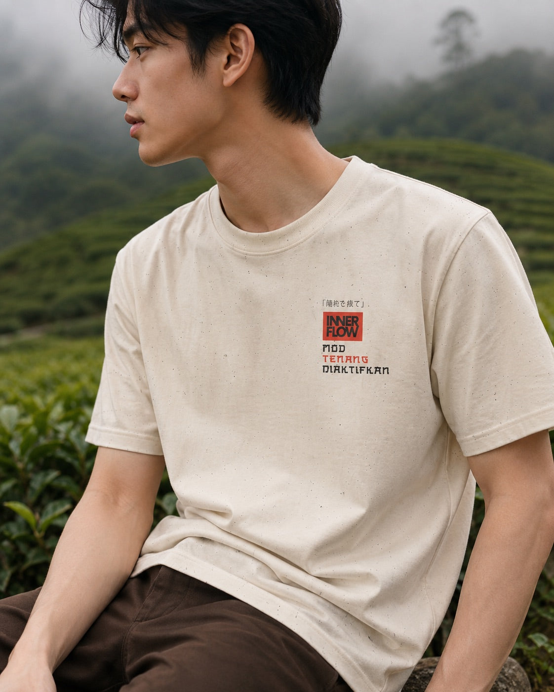 Inner Flow – Warrior of Balance Graphic T-Shirt