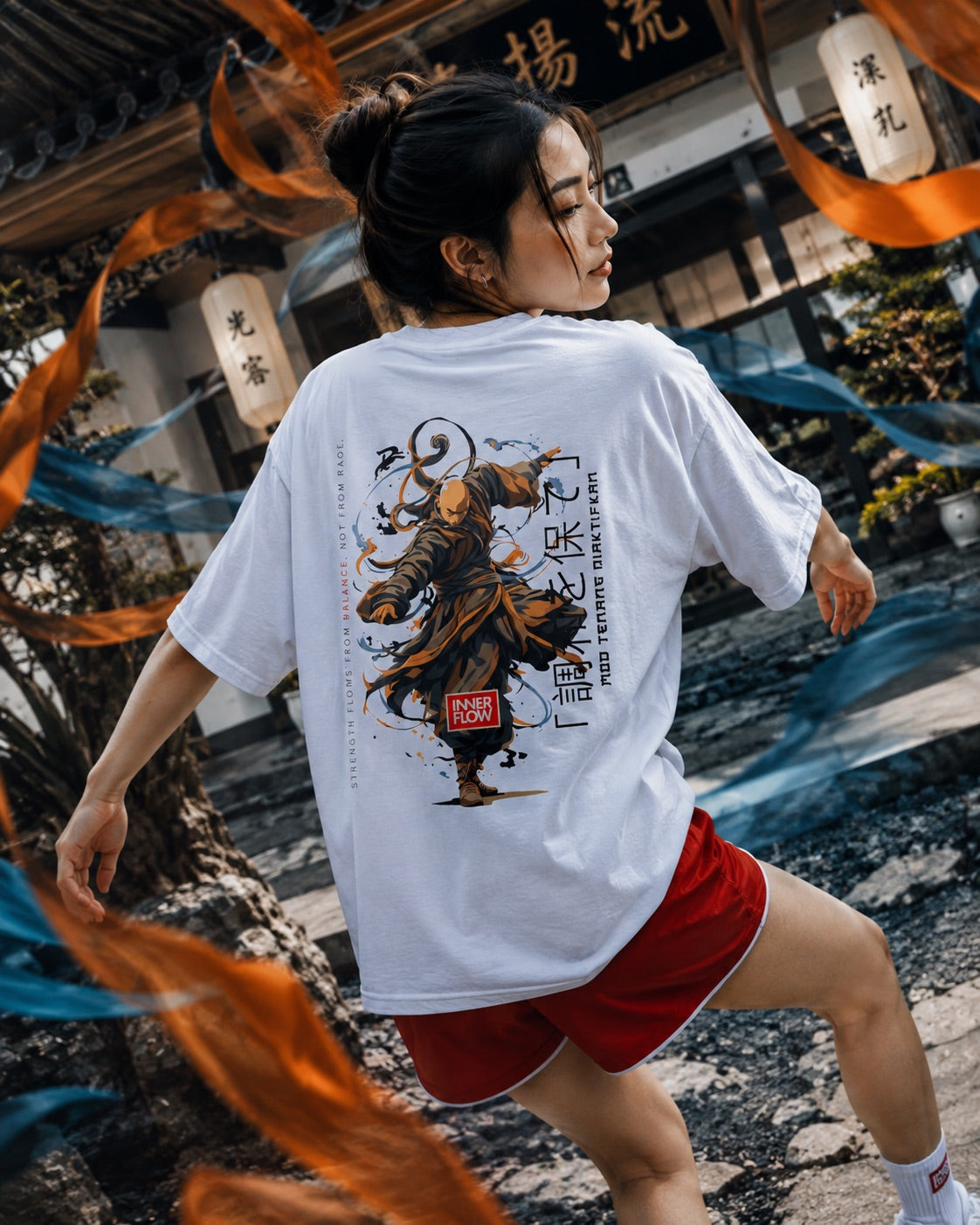 Inner Flow – Warrior of Balance Graphic T-Shirt