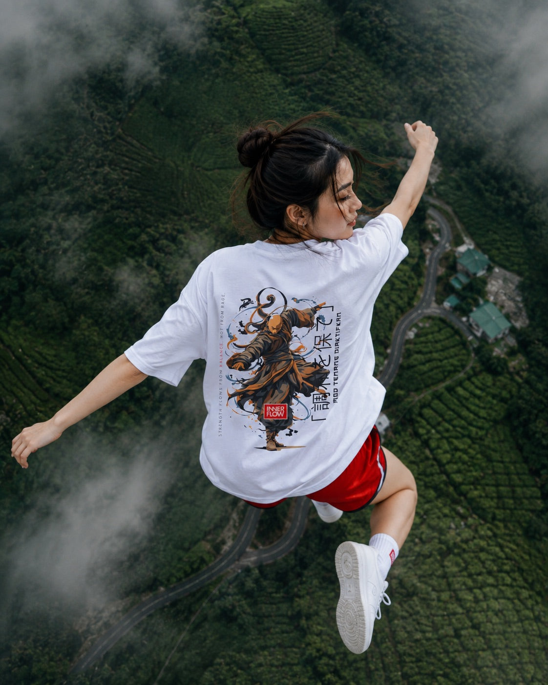 Inner Flow – Warrior of Balance Graphic T-Shirt