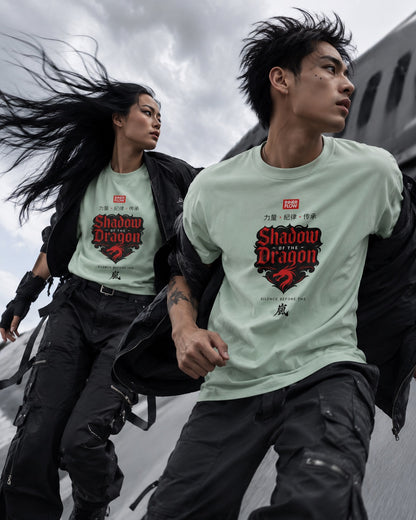 Shadow of the Dragon T-shirt | Samurai Dragon Graphic Tee