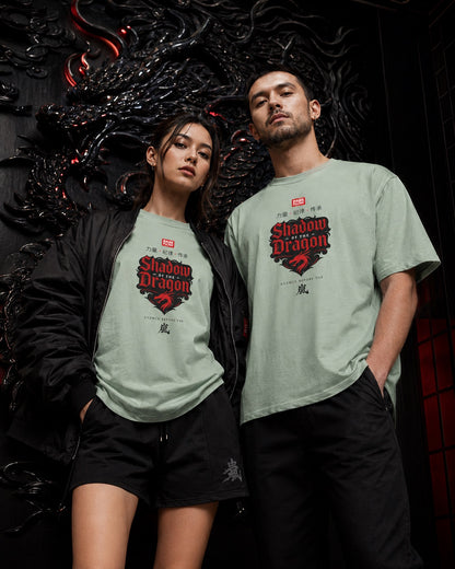 Shadow of the Dragon T-shirt | Samurai Dragon Graphic Tee