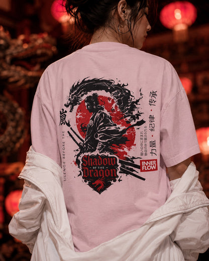 Shadow of the Dragon T-shirt | Samurai Dragon Graphic Tee