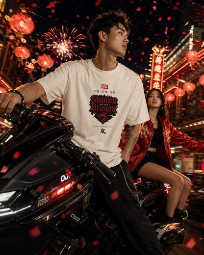 Shadow of the Dragon T-shirt | Samurai Dragon Graphic Tee