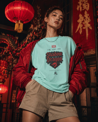 Shadow of the Dragon T-shirt | Samurai Dragon Graphic Tee