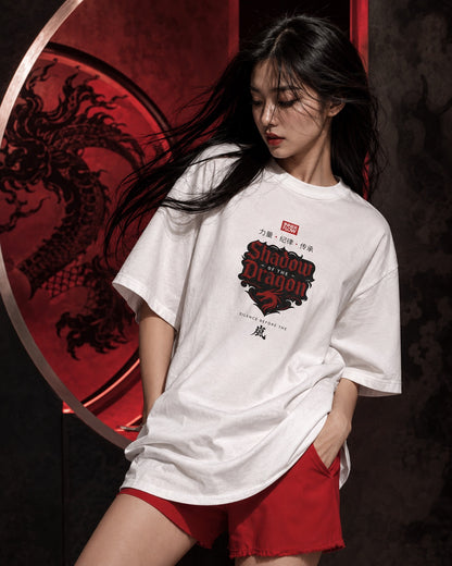Shadow of the Dragon T-shirt | Samurai Dragon Graphic Tee