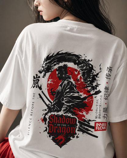 Shadow of the Dragon T-shirt | Samurai Dragon Graphic Tee