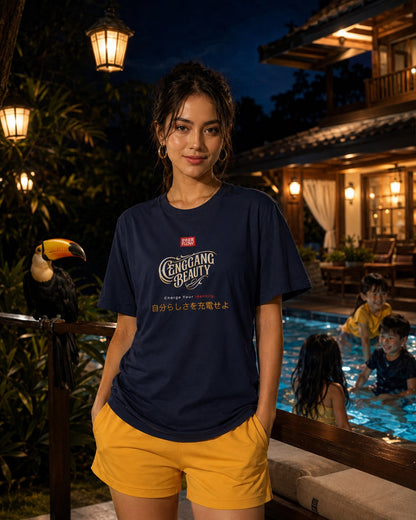 Colorful Toucan Illustration T-Shirt | Enggang Beauty Graphic Tee (anime T shirts)