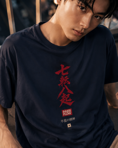 Samurai Skull Rider T-Shirt | Japanese Warrior Graphic Tee | Dark