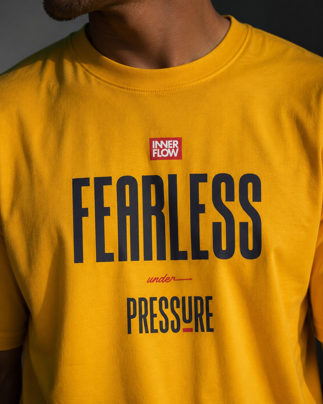 Fearless Pressure scuba diver graphic T-Shirt | Japanese kanji streetwear