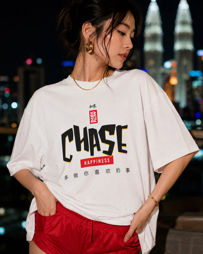 Chase Streetwear Character Tee | Graphic T-Shirt, Asian Typography