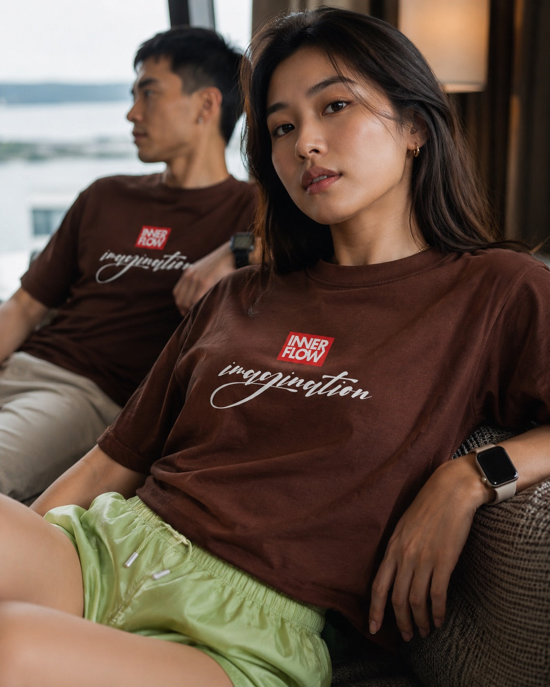 Mentally Elsewhere graphic tee | Short Sleeve T-Shirt, Retro Script Design