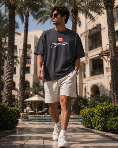 Mentally Elsewhere graphic tee | Short Sleeve T-Shirt, Retro Script Design