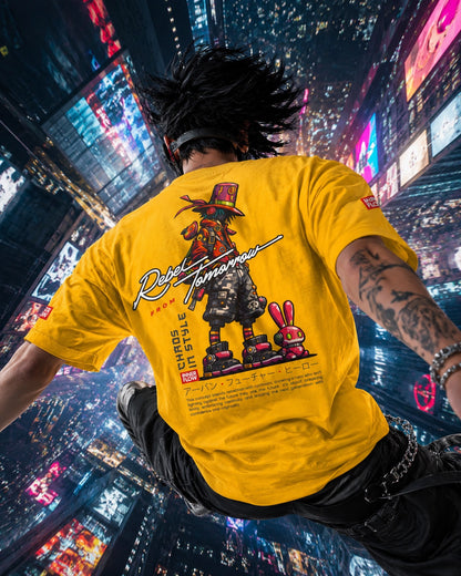 Ritual Performance Illustration T-Shirt | Streetwear Anime Graphic (Light Colour)