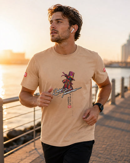 Ritual Performance Illustration T-Shirt | Streetwear Anime Graphic (Light Colour)