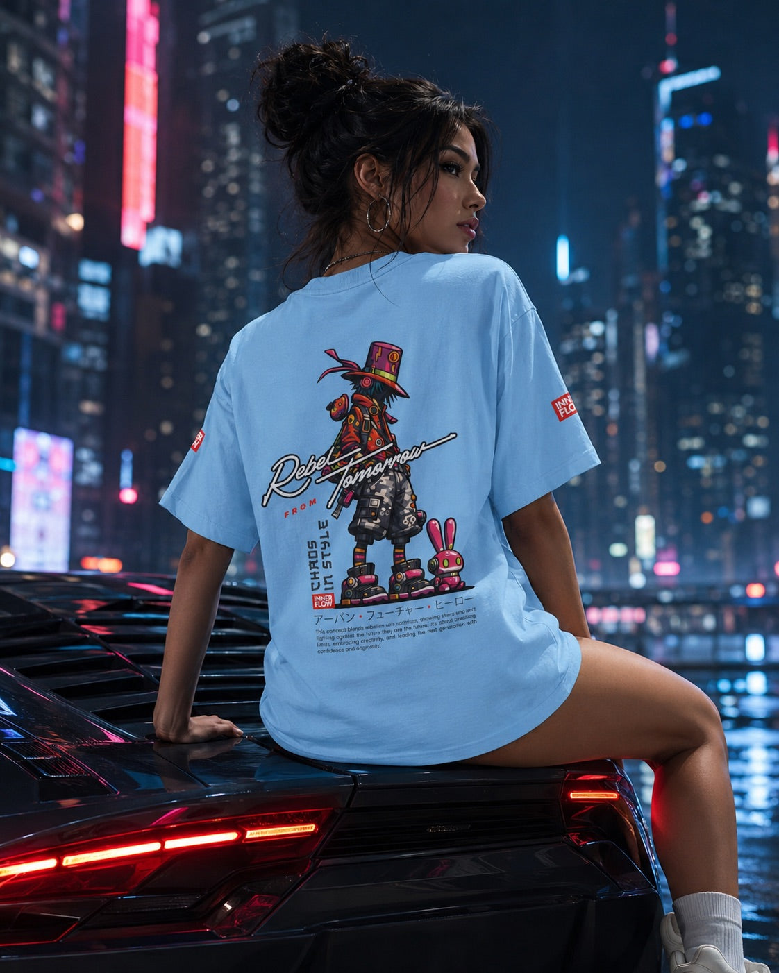Ritual Performance Illustration T-Shirt | Streetwear Anime Graphic (Light Colour)