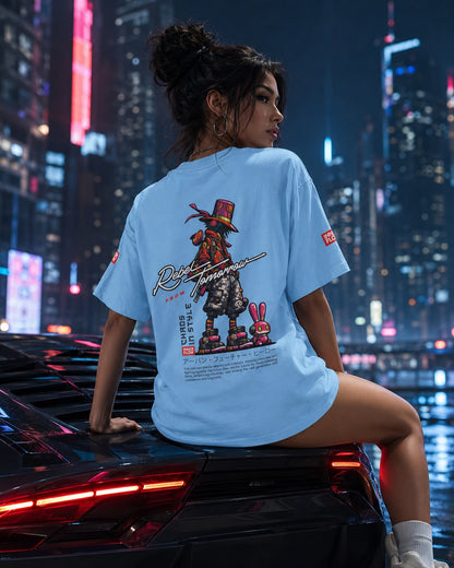 Ritual Performance Illustration T-Shirt | Streetwear Anime Graphic (Light Colour)