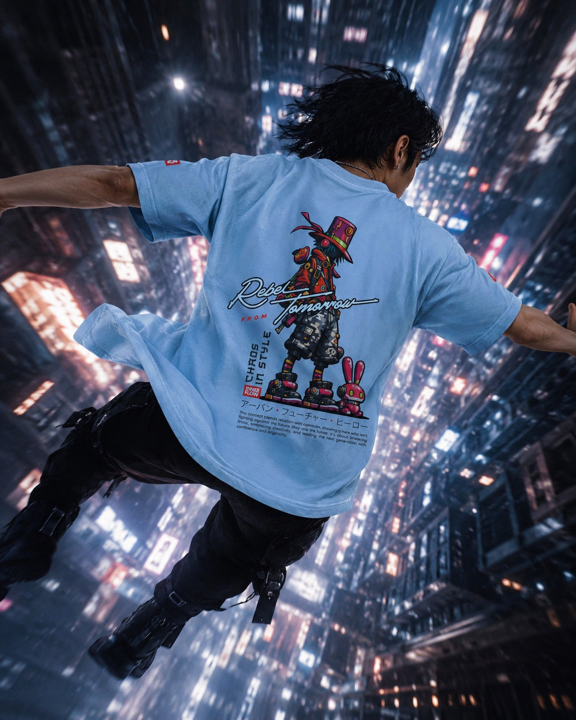 Ritual Performance Illustration T-Shirt | Streetwear Anime Graphic (Light Colour)