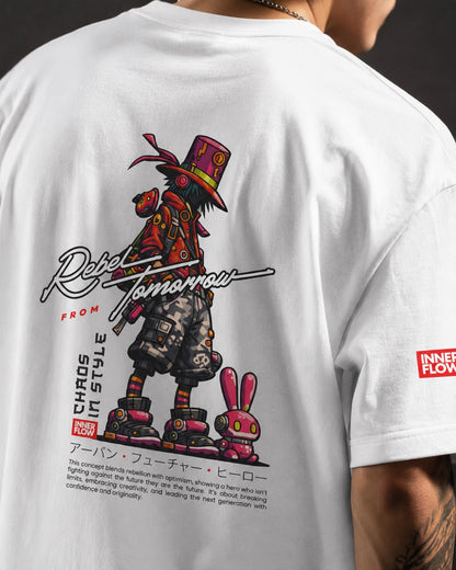 Ritual Performance Illustration T-Shirt | Streetwear Anime Graphic (Light Colour)