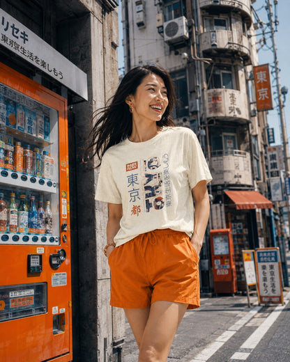 Tokyo Famous Building T-Shirt | Inner Flow Japanese Design