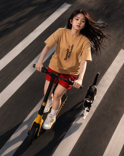 Skate Girl Cat Illustration T-Shirt | Speed Attitude Japanese Style