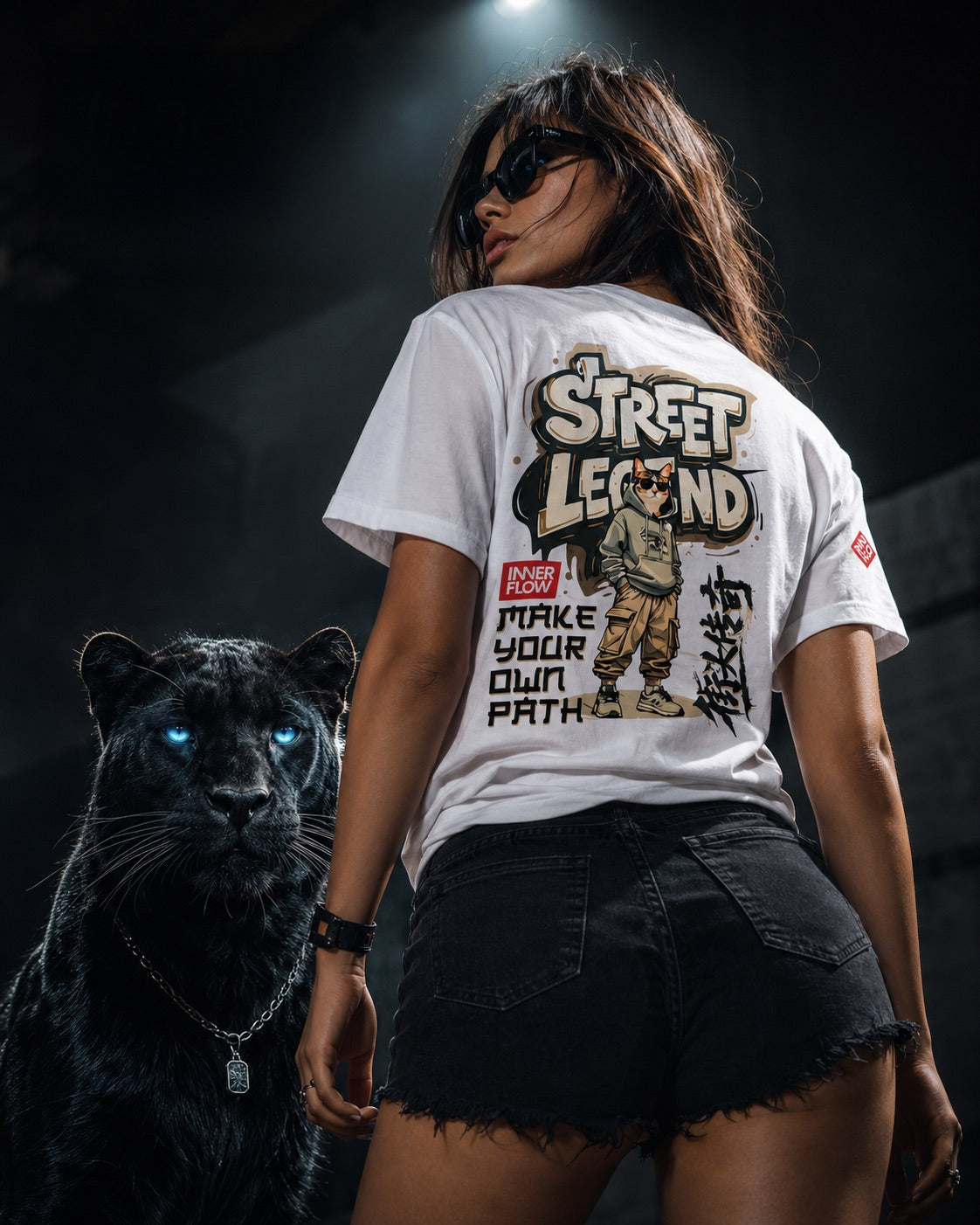 Street Legend Graphic Tee - White
